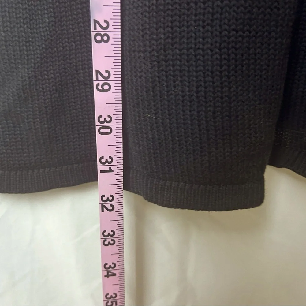 Tommy Hilfiger Short Sleeve Black Sweater 2X